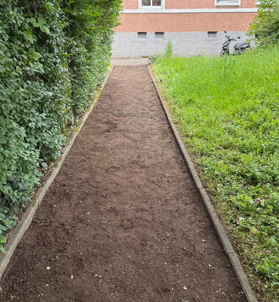 Nachherbild einer professionellen Gartenpflege in Duisburg