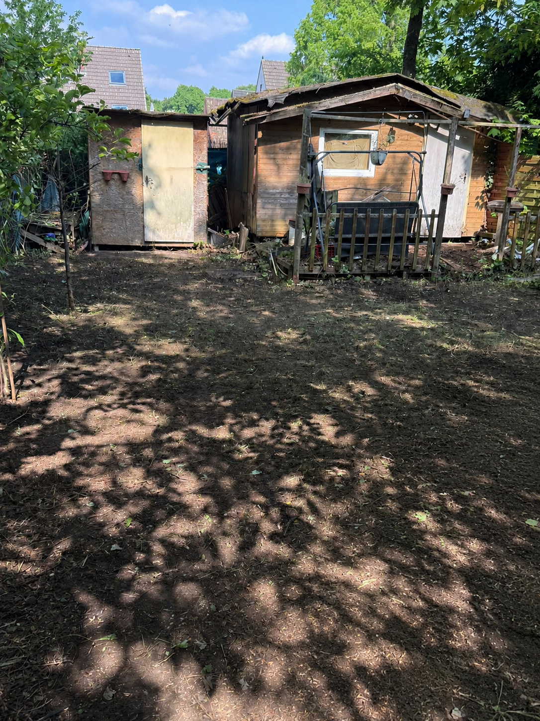 Nachherbild einer professionellen Gartenräumung in Duisburg